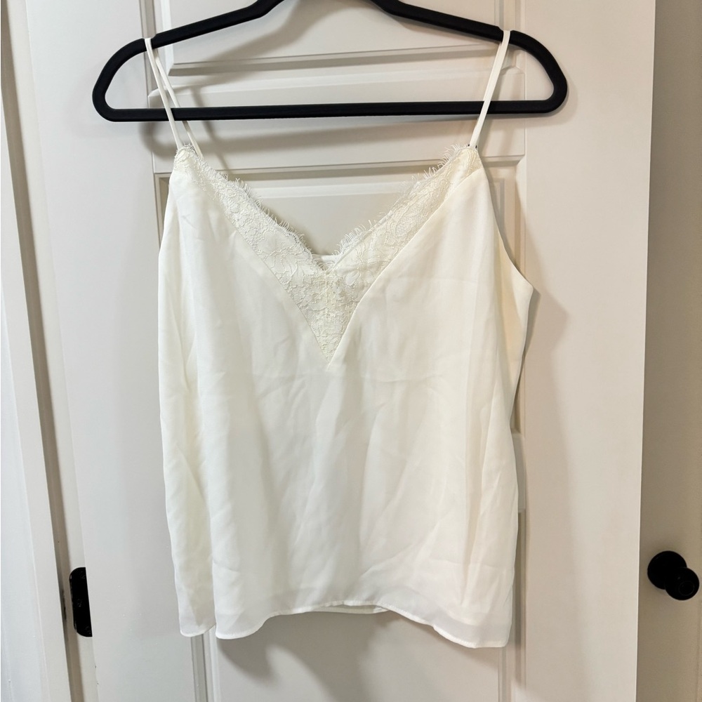 Socialite Ivory Lace Cami Top